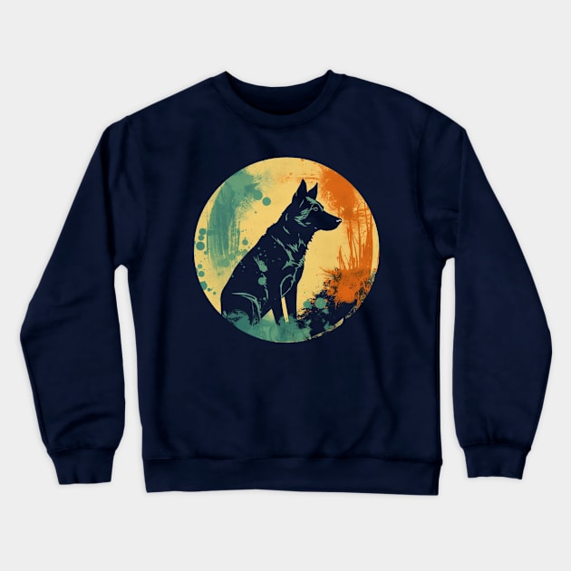 Vintage German Shepard Crewneck Sweatshirt by Xinoni